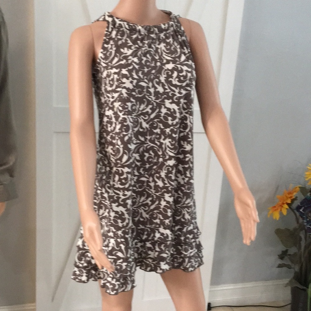 MSK Petite 3-tier Ruffled dress